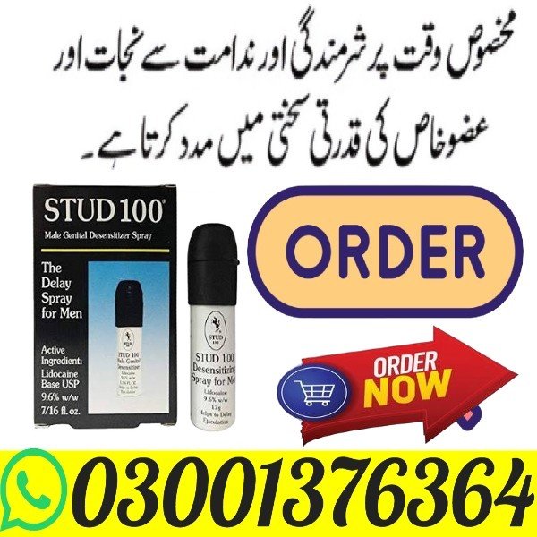  Stud 100 Delay Spray is one of the most widely recognized male performance sprays designed to help 