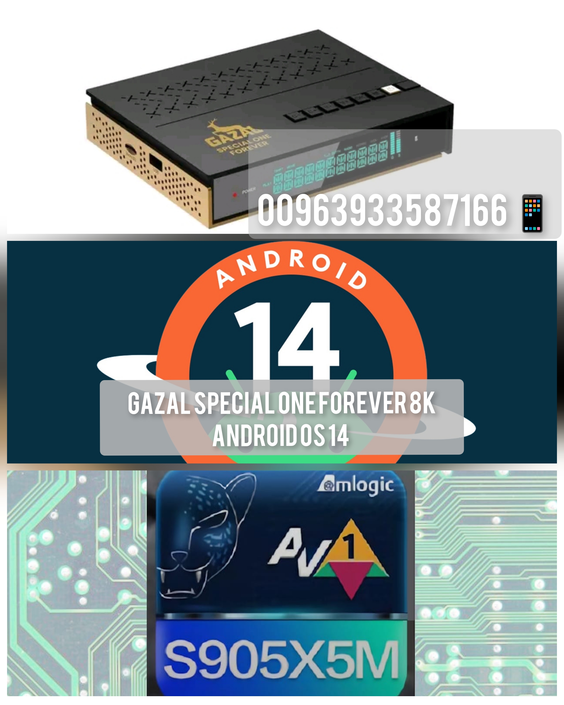 Gazal Special one Forever 8K Android OS 14  Gazal Special one Forever 8K Android OS 14