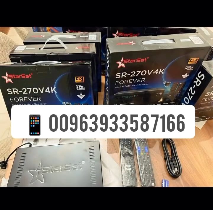 STARSAT SR-270V4K LINUX CUP MONTAGE MS2653  (C.S AGENT)   STARSAT SR-270V4K LINUX CUP MONTAGE MS2653